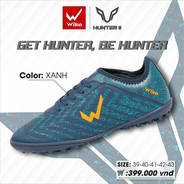 Giày bóng đá Wika Hunter II